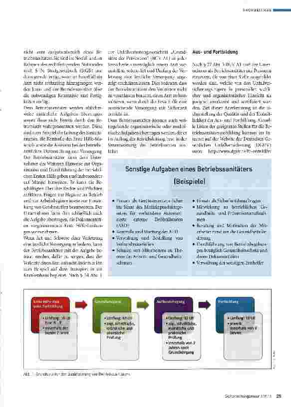 Vorschauseite 3: Grundlagen des Einsatzes von Betriebssanitätern