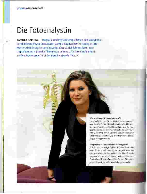 Vorschauseite 1: Die Fotoanalystin