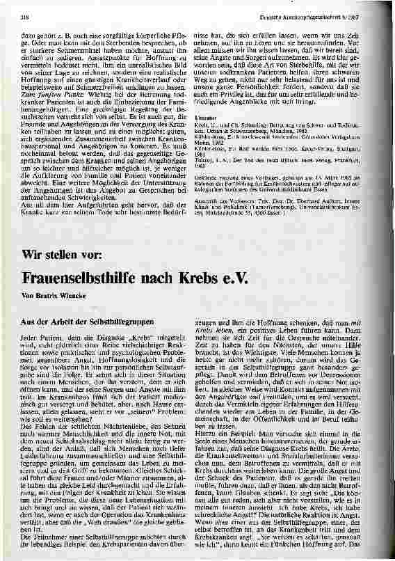 Vorschauseite 5: Die Betreuung todund schwerstkranker Patienten