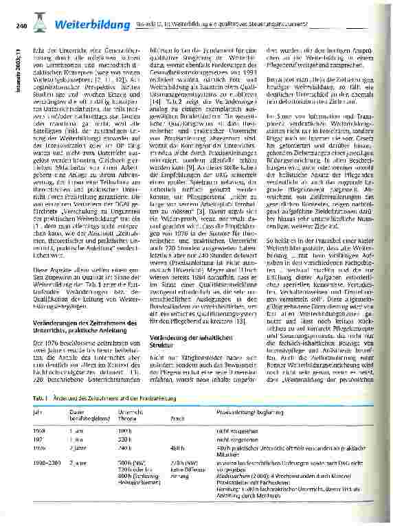 Vorschauseite 3: Ist Weiterbildung ein qualitatives Steuerungsinstrument?