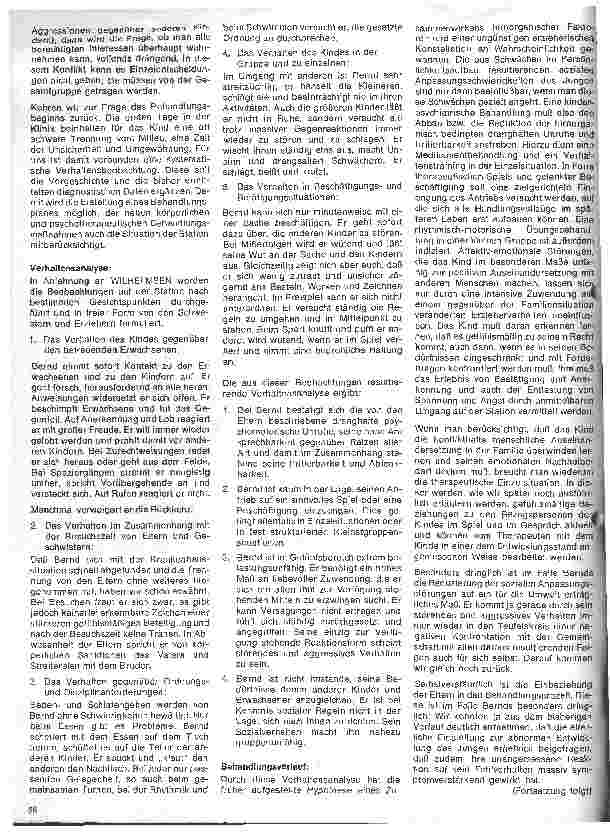 Vorschauseite 4: Die Pflege in der Kinderund Jugendpsychiatrie 4. Folge: Die Behandlung in der Kinder-u. Jugendpsychiatrie/1. Behandlungsziel/2. Behandl. ablauf