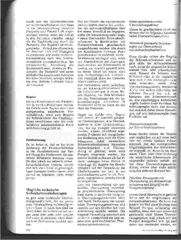 Vorschauseite 4: Hinweise zur Anwendung von Parallelinfusionen BMG Kommentar Mosel