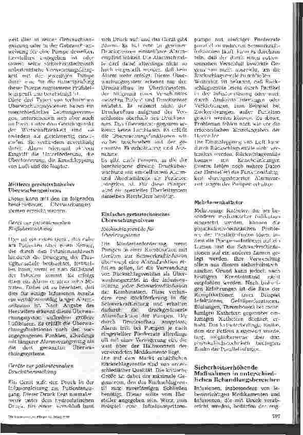 Vorschauseite 5: Hinweise zur Anwendung von Parallelinfusionen BMG Kommentar Mosel