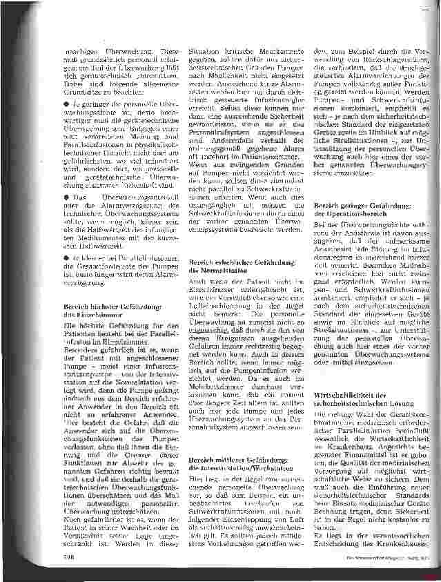 Vorschauseite 6: Hinweise zur Anwendung von Parallelinfusionen BMG Kommentar Mosel