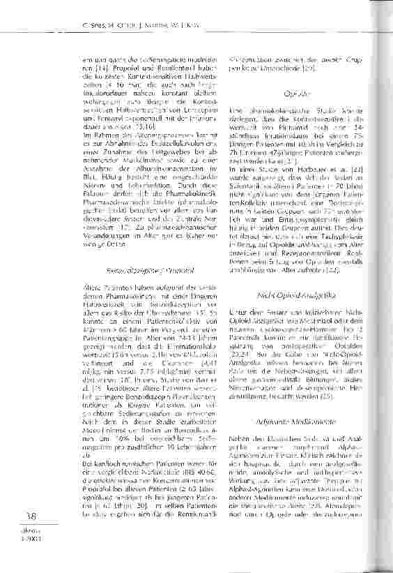 Vorschauseite 3: Analgosedierung und mentale Aktivierungsfähigkeit