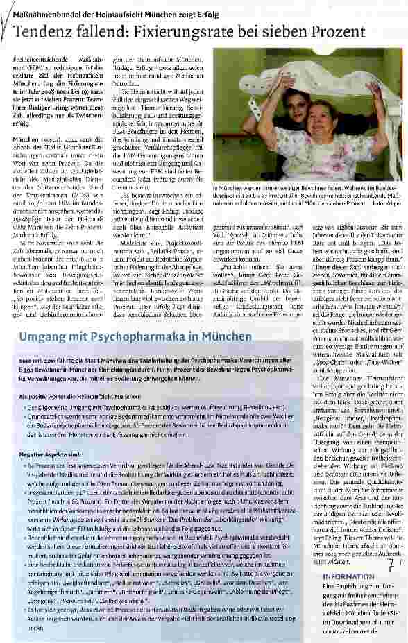 Vorschauseite 1: Tendenz fallend: Fixierungsrate bei sieben Prozent