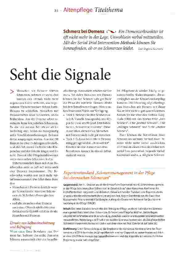 Vorschauseite 2: Seht die Signale