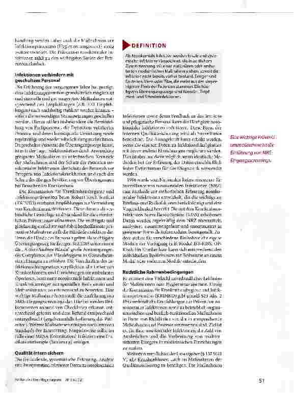 Vorschauseite 2: Qualitätssicherung in der Hygiene - alle Prozesse im Visier