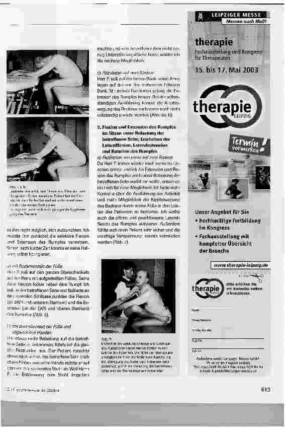 Vorschauseite 4: Aufbau der Standbeinphase nach den Prinzipien des Bobath-Konzepts bei einem erwachsenen Patienten mit Hemiplegie - Ein Verlaufsprotokoll -