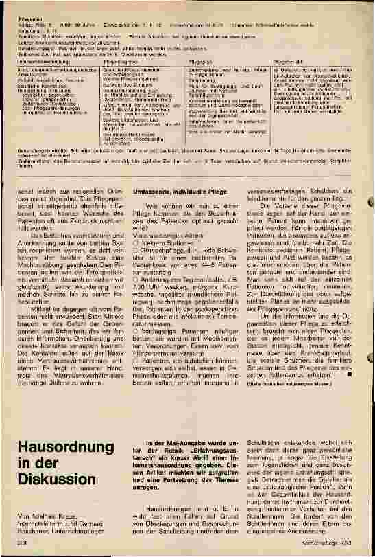 Vorschauseite 2: Individuelle, umfassende Pflege
