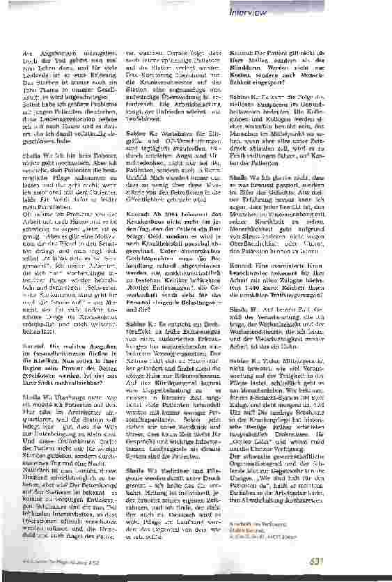Vorschauseite 2: Das Bild der Pflege in der Öffentlichkeit ist falsch Ehrliche Antworten von zwei Krankenschwestern