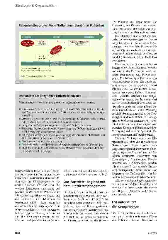 Vorschauseite 3: Die Versorgung besser steuern