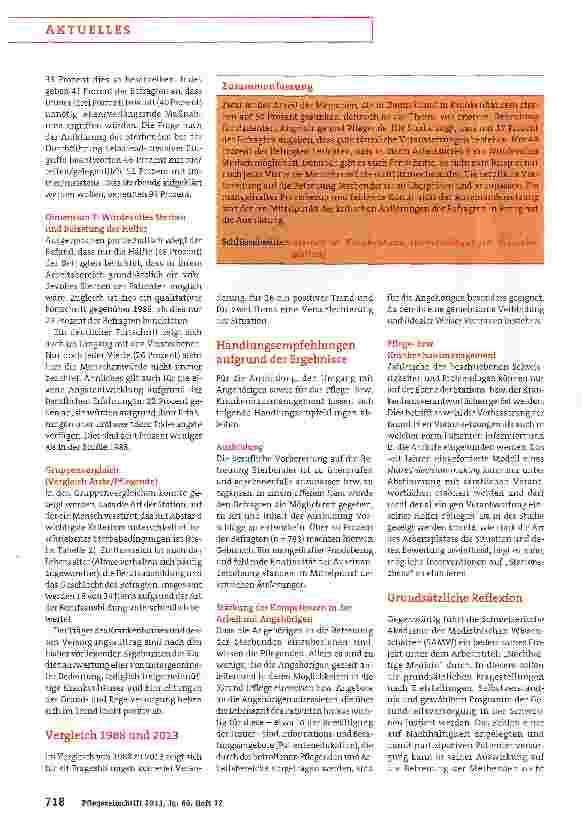 Vorschauseite 3: Deutliche Fortschritte und mangelhafte Bedingungen