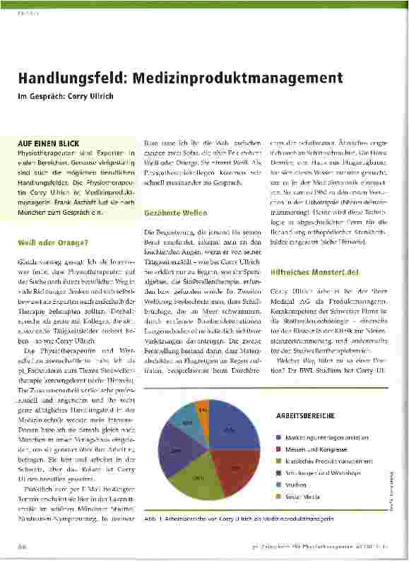 Vorschauseite 1: Handlungsfeld: Medizinproduktmanagement