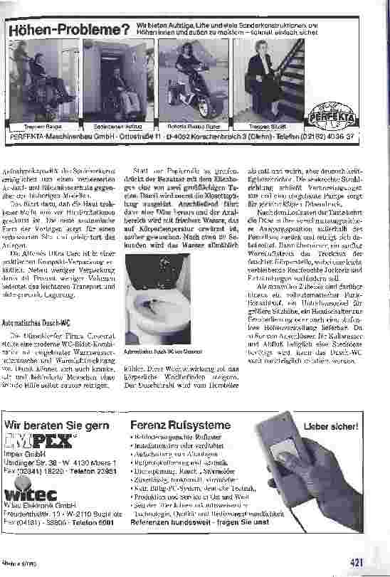 Vorschauseite 6: Altenpflege 93 - Messeblick