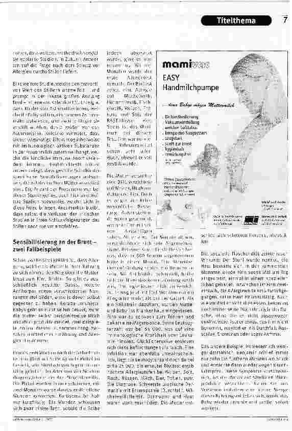 Vorschauseite 4: Mit Kanonen auf Spatzen schießenAllergien sind eine Überreaktion des Körpers und nehmen stetig zu