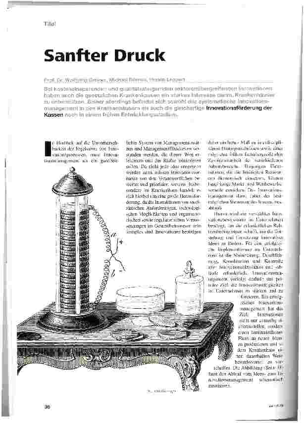 Vorschauseite 1: Sanfter Druck