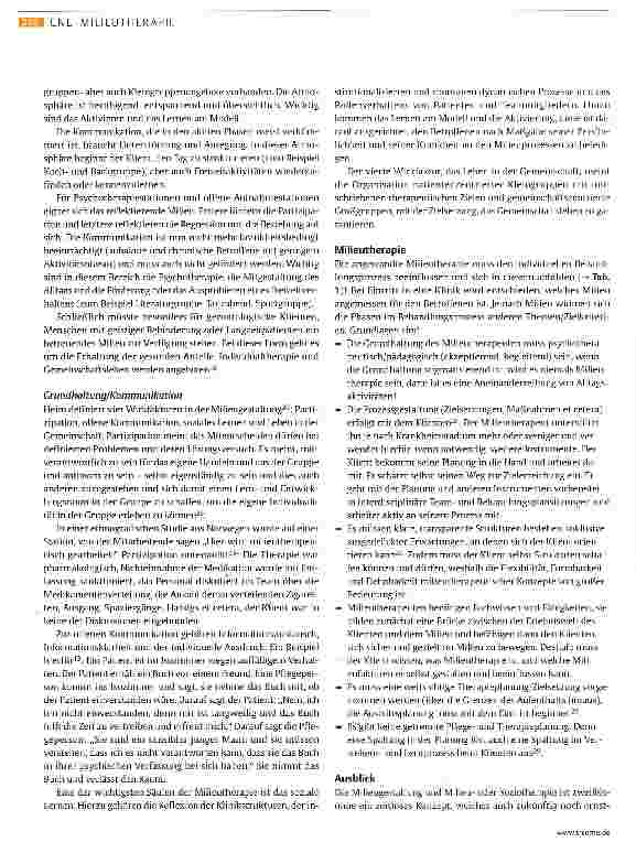 Vorschauseite 5: Wann arbeitet eine Pflegeperson milieutherapeutisch?