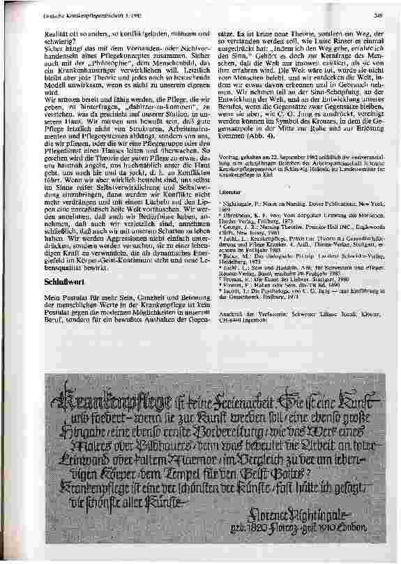 Vorschauseite 5: Krankenpflege - ein Berufsbild im Wandel