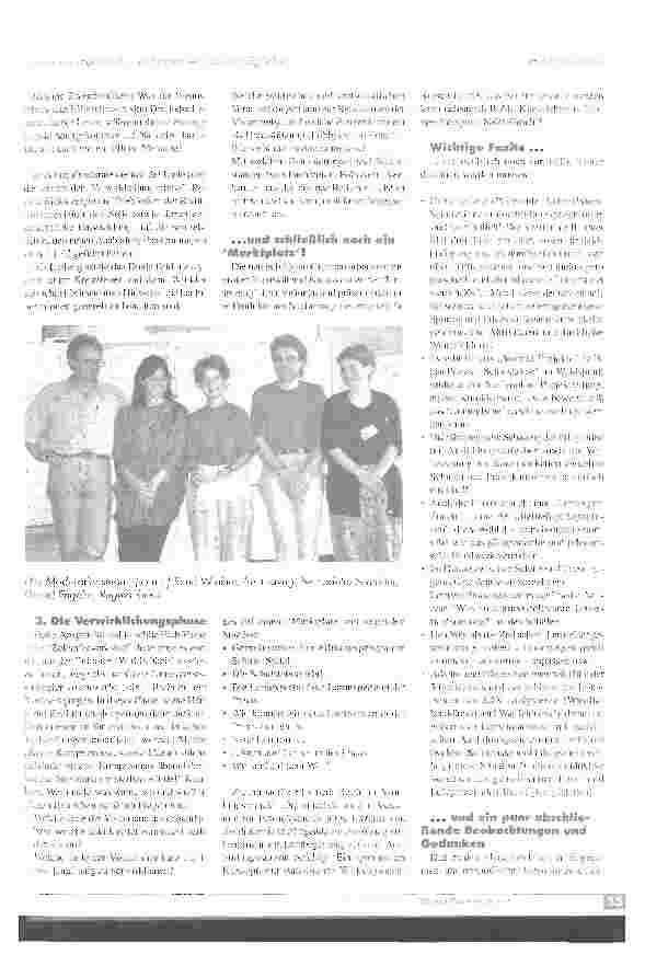 Vorschauseite 3: Seien wir realistisch - verlangen wir das Unmögliche! Bericht über das Fortbildungsseminar SEVE 27. /28. 05. 93, Zürich