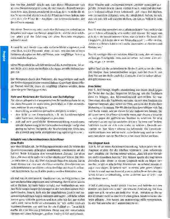 Vorschauseite 3: Von der Rucksackpflege - oder einer Unternehmung, welche sich zum Ziel macht, die Probleme widerständischer alter Menschen, die Regeln der Pflegekunst und den Stand der (Pflege-)W…