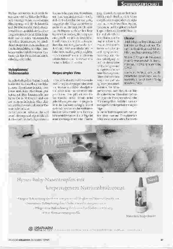 Vorschauseite 3: Infektionen in der Schwangerschaft - Teil 3