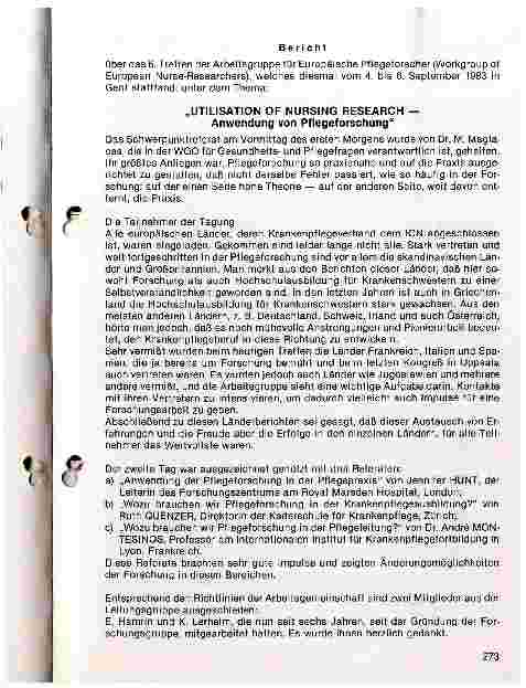 Vorschauseite 1: Utilisation of Nursing Research Anwendung von Pflegeforschung