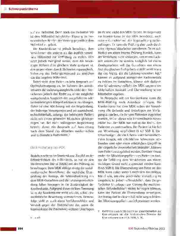 Vorschauseite 3: Hilfsmittel Versorgung - praktische Tipps und rechtliche Hintergründe