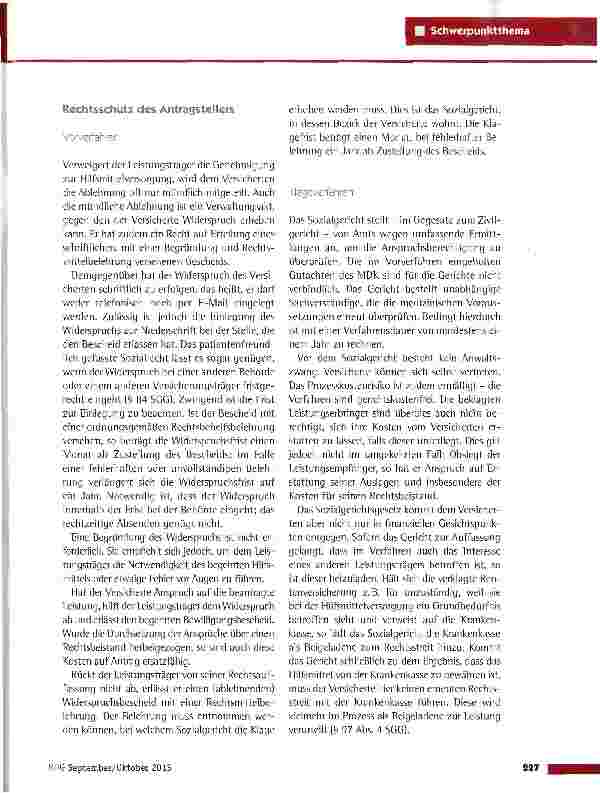 Vorschauseite 6: Hilfsmittel Versorgung - praktische Tipps und rechtliche Hintergründe