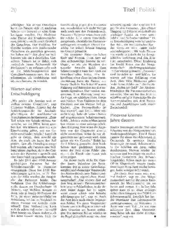 Vorschauseite 3: Mauer des Schweigens