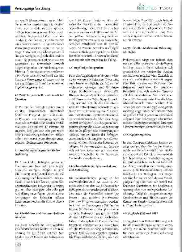 Vorschauseite 2: Sterben im Krankenhaus Anmerkungen zu den Sterbebedingungen in deutschen Krankenhäusern