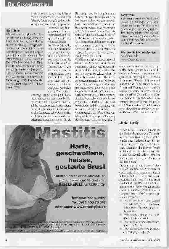 Vorschauseite 2: Der Schrittn in die Selbständigkeit