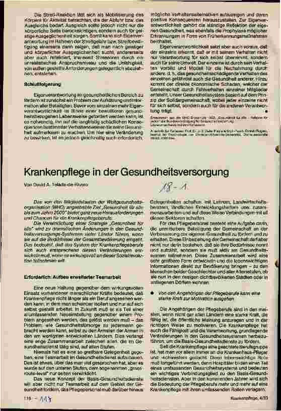 Vorschauseite 3: Eigenverantwortung in gesundheitlichen Fragen