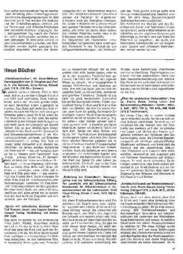 Vorschauseite 4: Moderne Entwicklung in der Orthopädie 2.Folge: Das künstliche Hüftgelenk