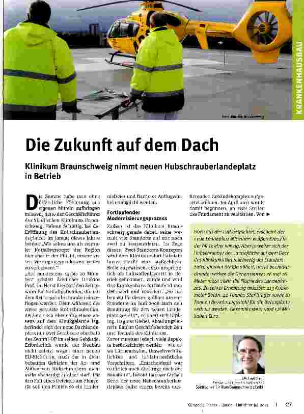 Vorschauseite 1: Die Zukunft auf dem Dach