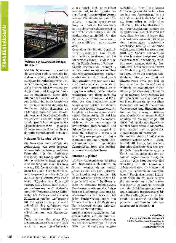 Vorschauseite 2: Die Zukunft auf dem Dach