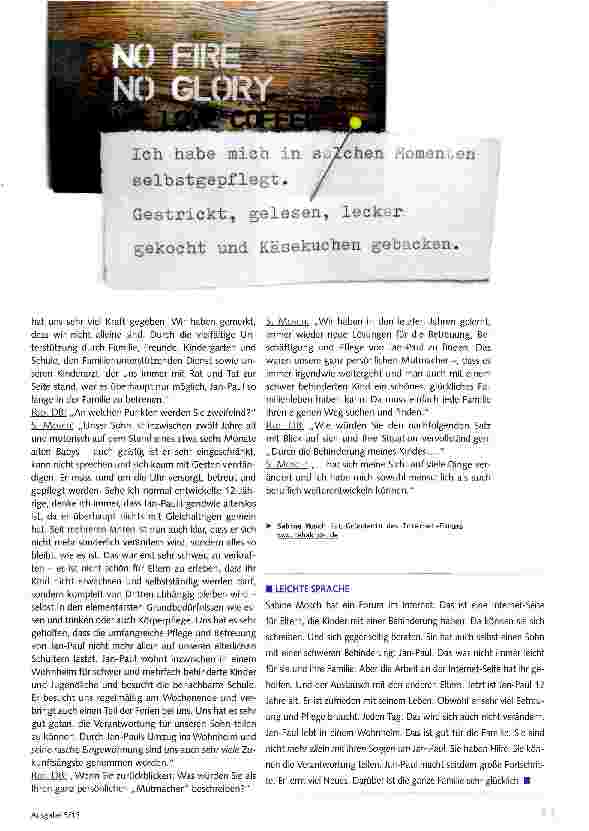 Vorschauseite 2: Es geht immer irgendwie weiter