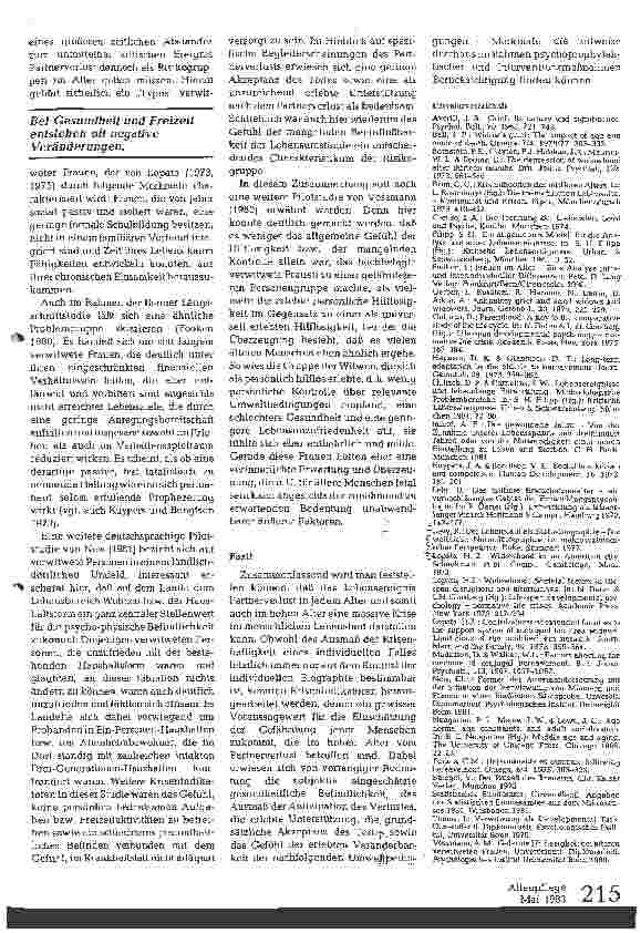 Vorschauseite 4: Partnerverlust im höheren Lebensalter