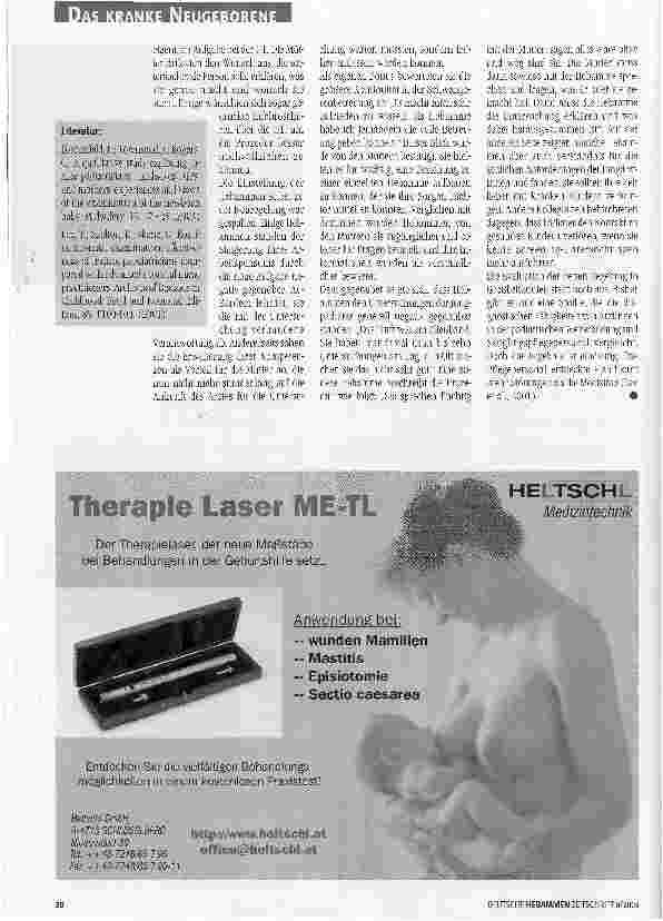 Vorschauseite 2: Vorsorge in Hebammenhand