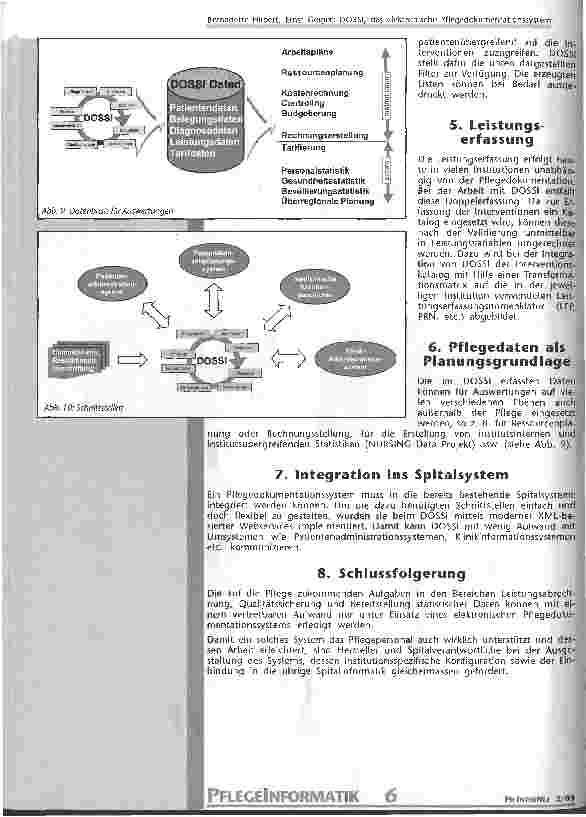 Vorschauseite 6: DOSSI, das elektronische Pflegedokumentationssystem