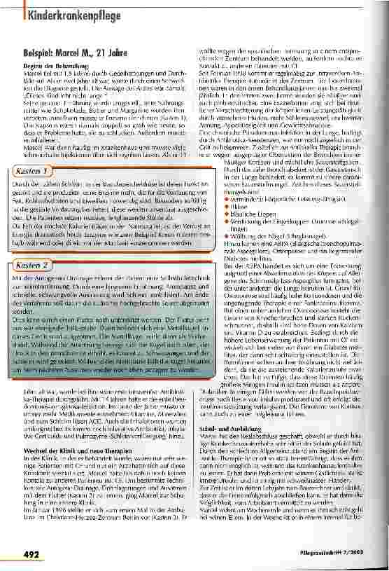 Vorschauseite 2: Leben mit begrenzter Zukunft