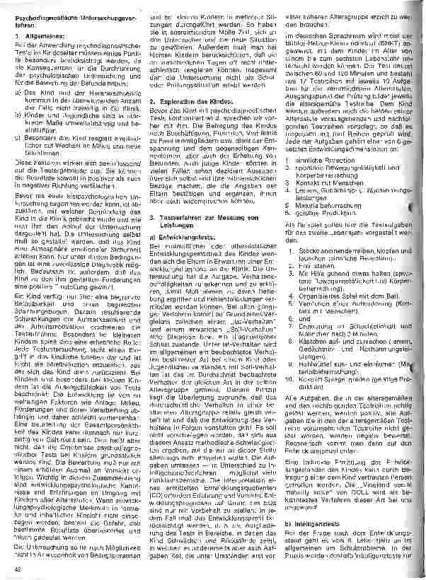Vorschauseite 3: Die Pflege in der Kinderu. Jugendpsychiatrie 3. Folge: Kinderpsychiatrische Diagnostik: Körperliche Untersuchung u. psychodiagnostische Verf.