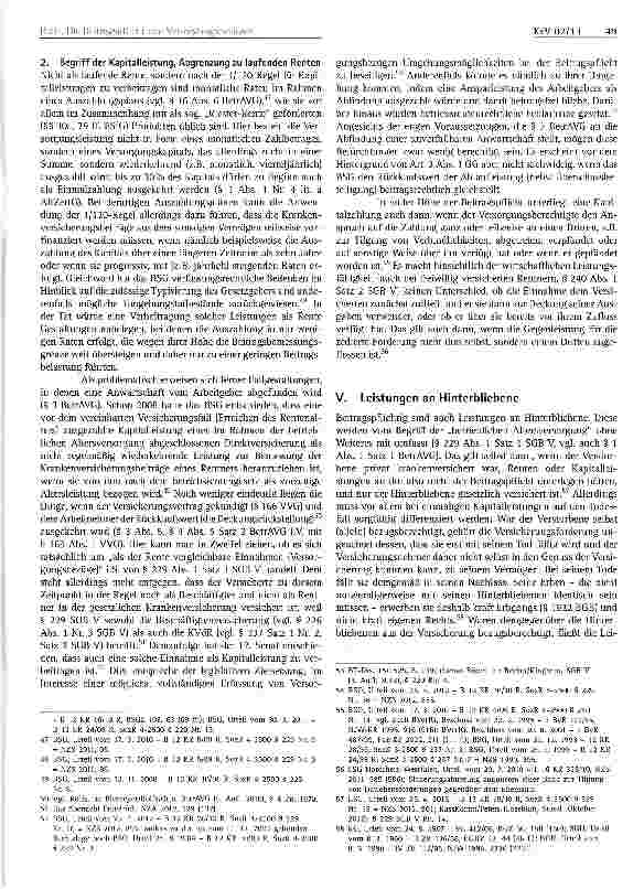Vorschauseite 5: Die Beitragspflicht von Versorgungsbezügen
