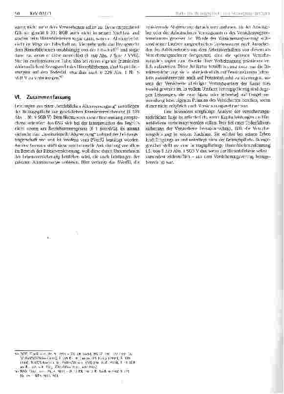 Vorschauseite 6: Die Beitragspflicht von Versorgungsbezügen
