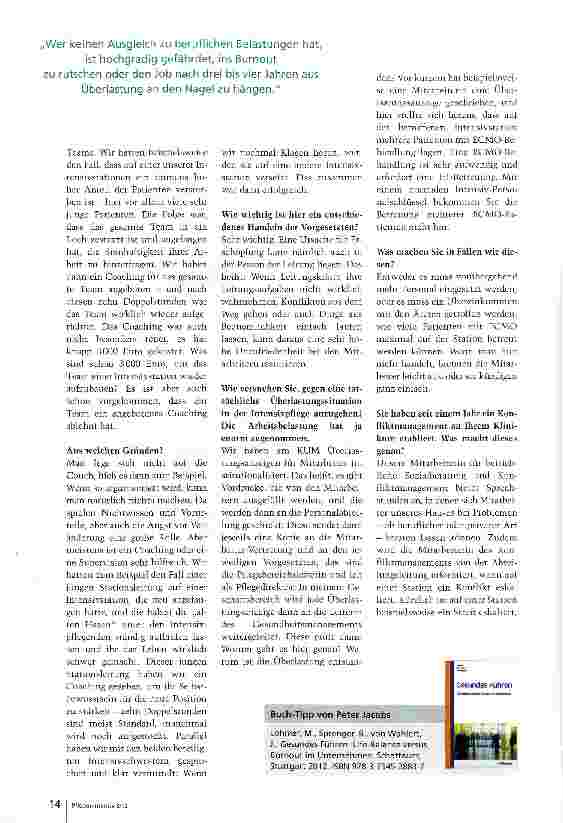 Vorschauseite 3: Arbeitgeber haben die Pflicht zu unterstützen