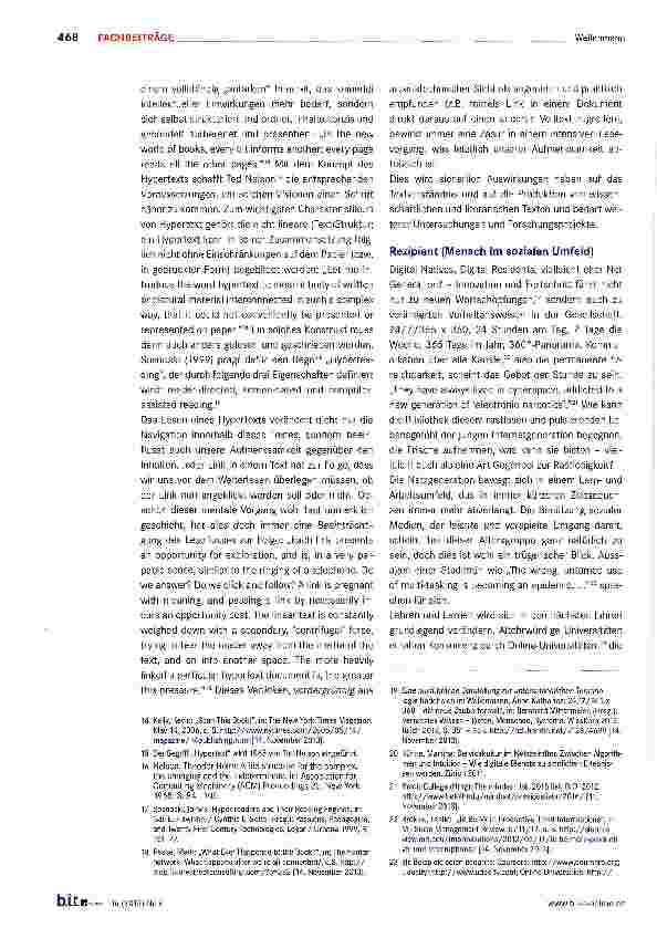 Vorschauseite 3: Bibliothek - Mediothek - Logothek - im Spannungsfeld zwischen real und virtuell