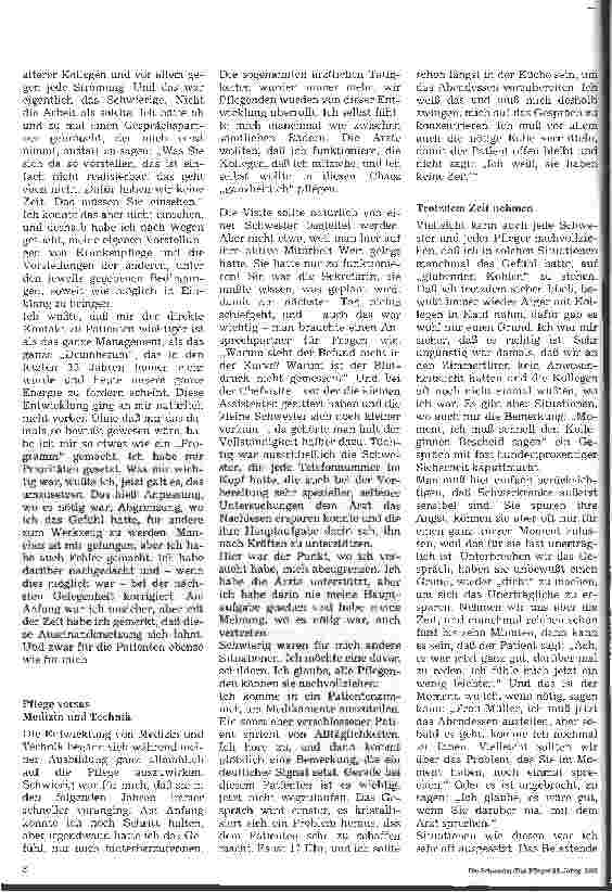 Vorschauseite 6: Pflege zwischen Fremdund Selbstbestimmung