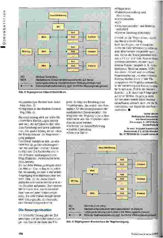 Vorschauseite 4: Wettbewerbsfaktor Medizinische Dokumentation Wertschöpfungspotenzial durch Reorganisation strategisch und operativ nutzen