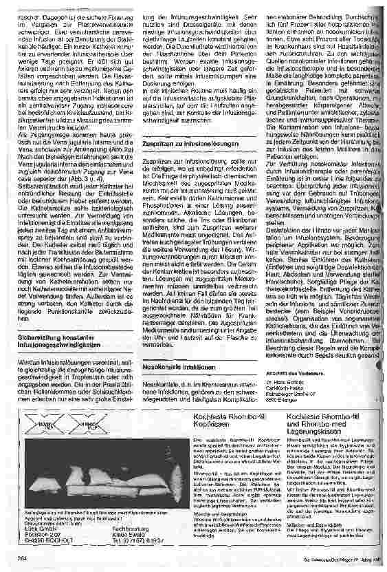 Vorschauseite 4: Aktuelle Themen aus der Geriatrie - 1. Folge - Parenterale Ernährung bei geriatrischen Patienten