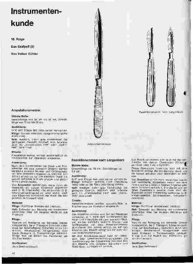 Vorschauseite 1: Instrumentenkunde 5. Folge